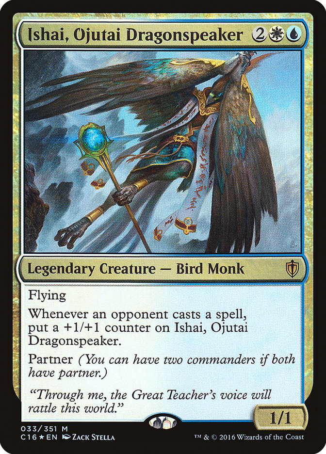 Ishai, Ojutai Dragonspeaker [Commander 2016] | Nerdhalla Games