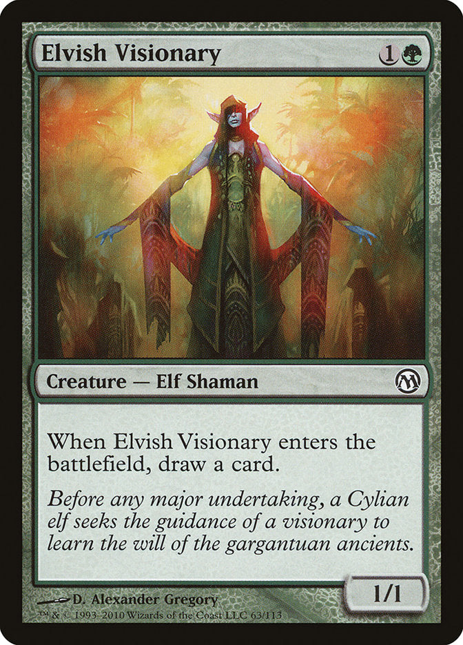 Elvish Visionary [Duels of the Planeswalkers] | Nerdhalla Games