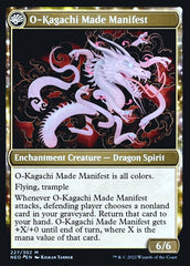 The Kami War // O-Kagachi Made Manifest [Kamigawa: Neon Dynasty Prerelease Promos] | Nerdhalla Games