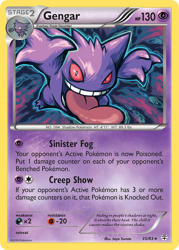 Gengar (35/83) [XY: Generations] | Nerdhalla Games