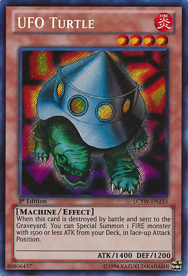 UFO Turtle [LCYW-EN233] Secret Rare | Nerdhalla Games