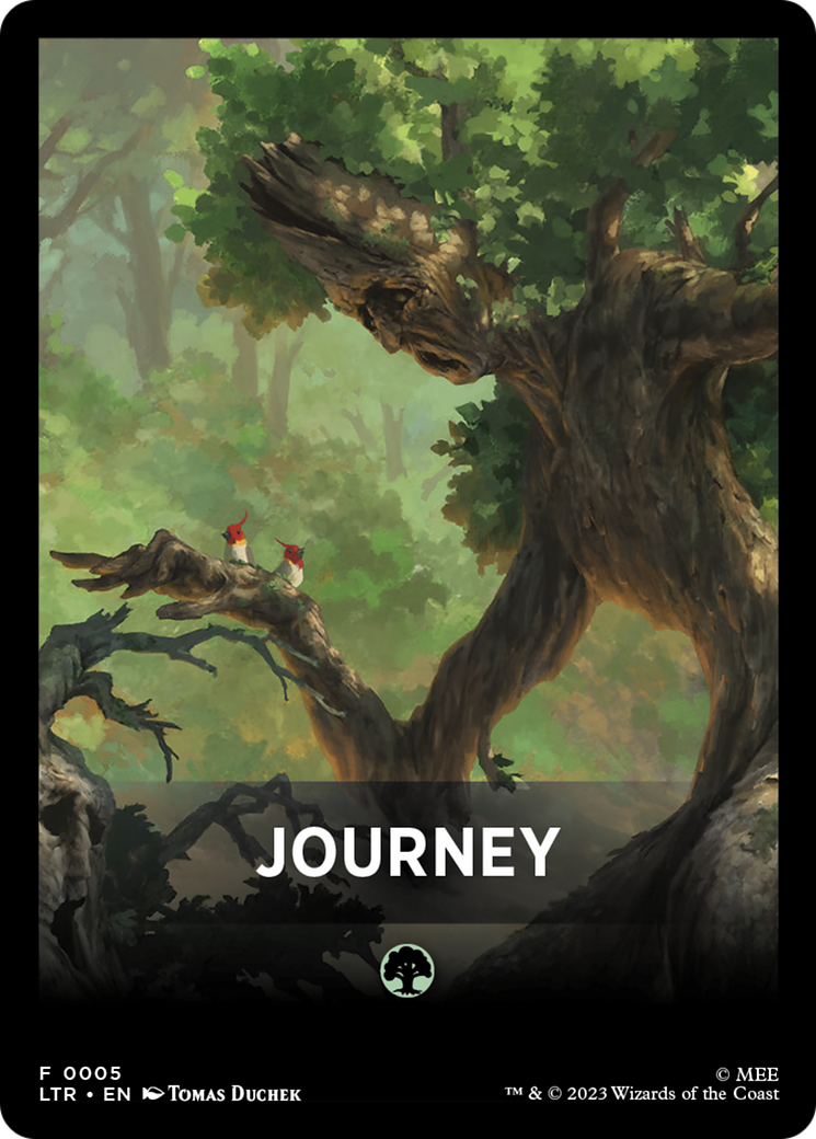 Journey Theme Card [The Lord of the Rings: Tales of Middle-Earth Tokens] | Nerdhalla Games