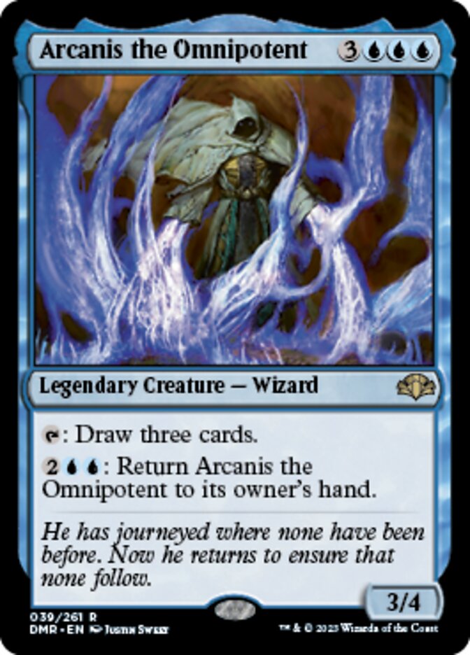 Arcanis the Omnipotent [Dominaria Remastered] | Nerdhalla Games