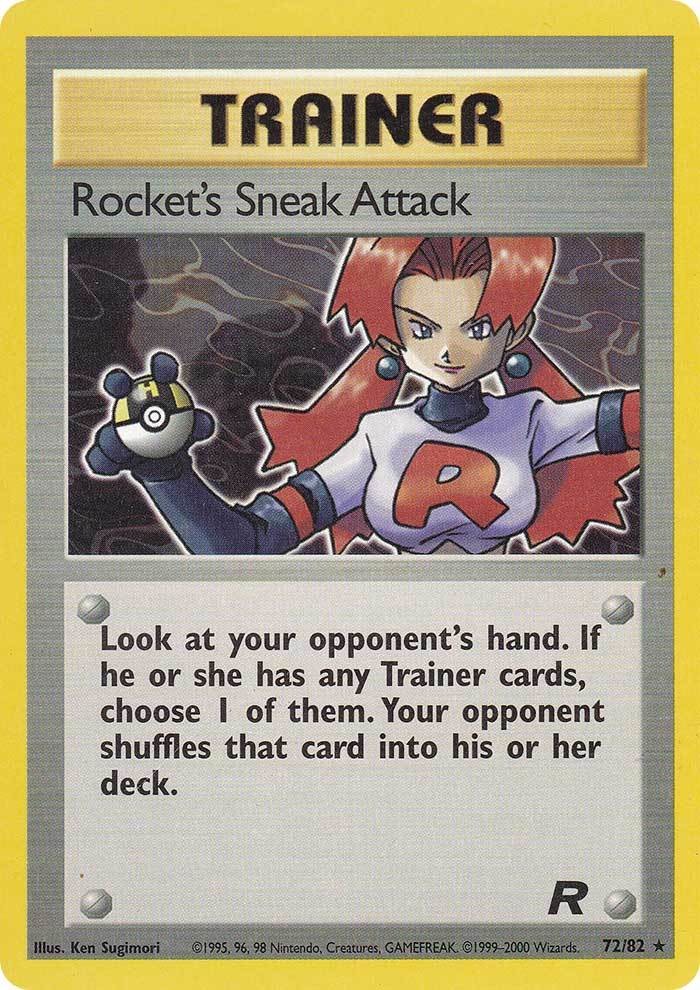 Rocket's Sneak Attack (72/82) [Team Rocket Unlimited] | Nerdhalla Games