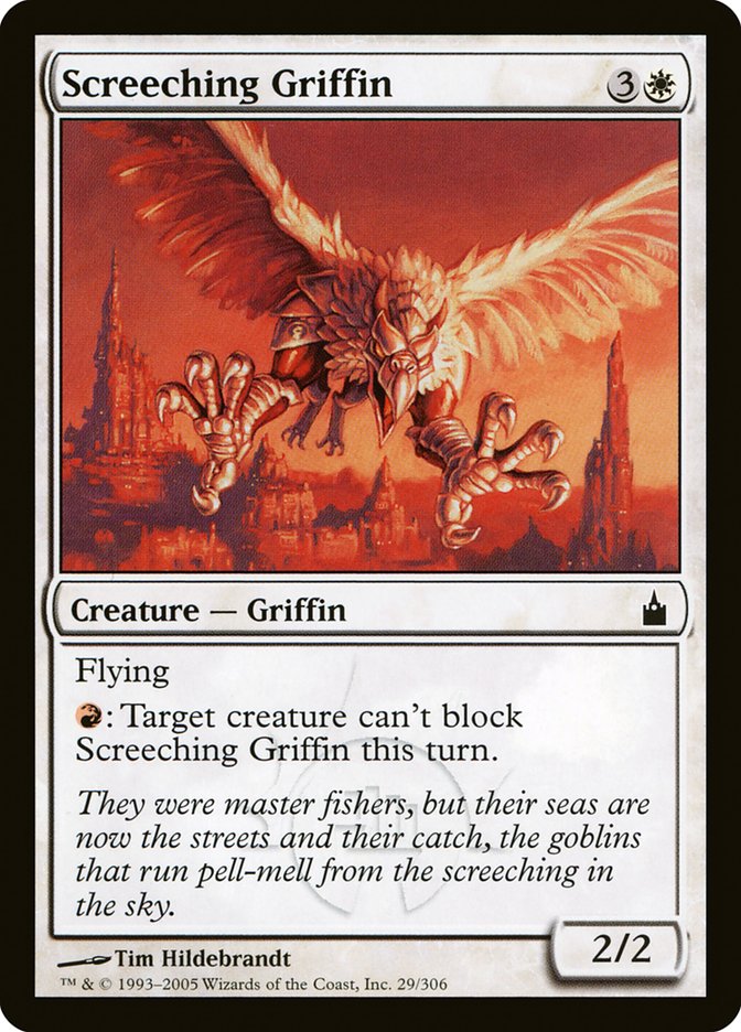 Screeching Griffin [Ravnica: City of Guilds] | Nerdhalla Games