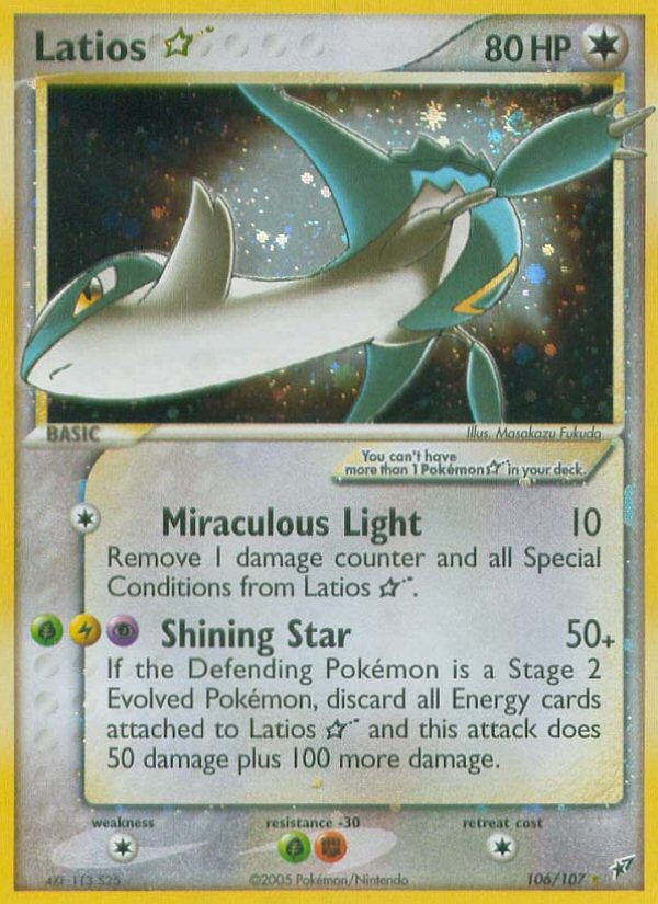 Latios Star (106/107) [EX: Deoxys] | Nerdhalla Games