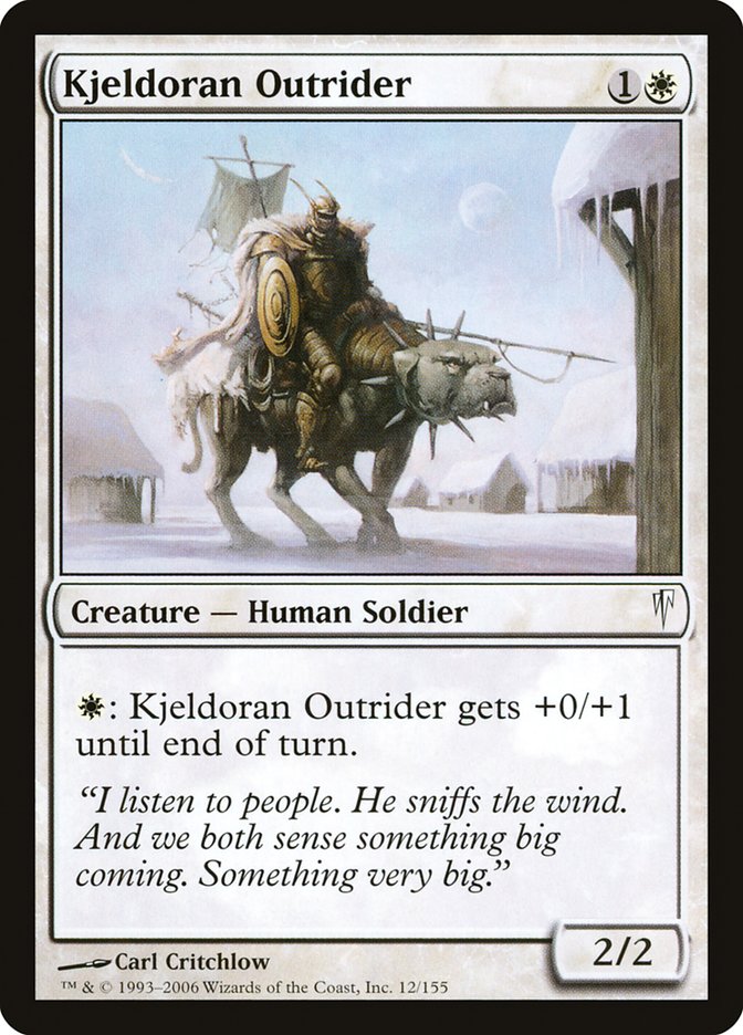 Kjeldoran Outrider [Coldsnap] | Nerdhalla Games