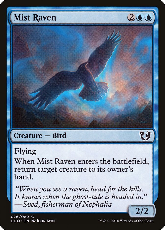 Mist Raven [Duel Decks: Blessed vs. Cursed] | Nerdhalla Games