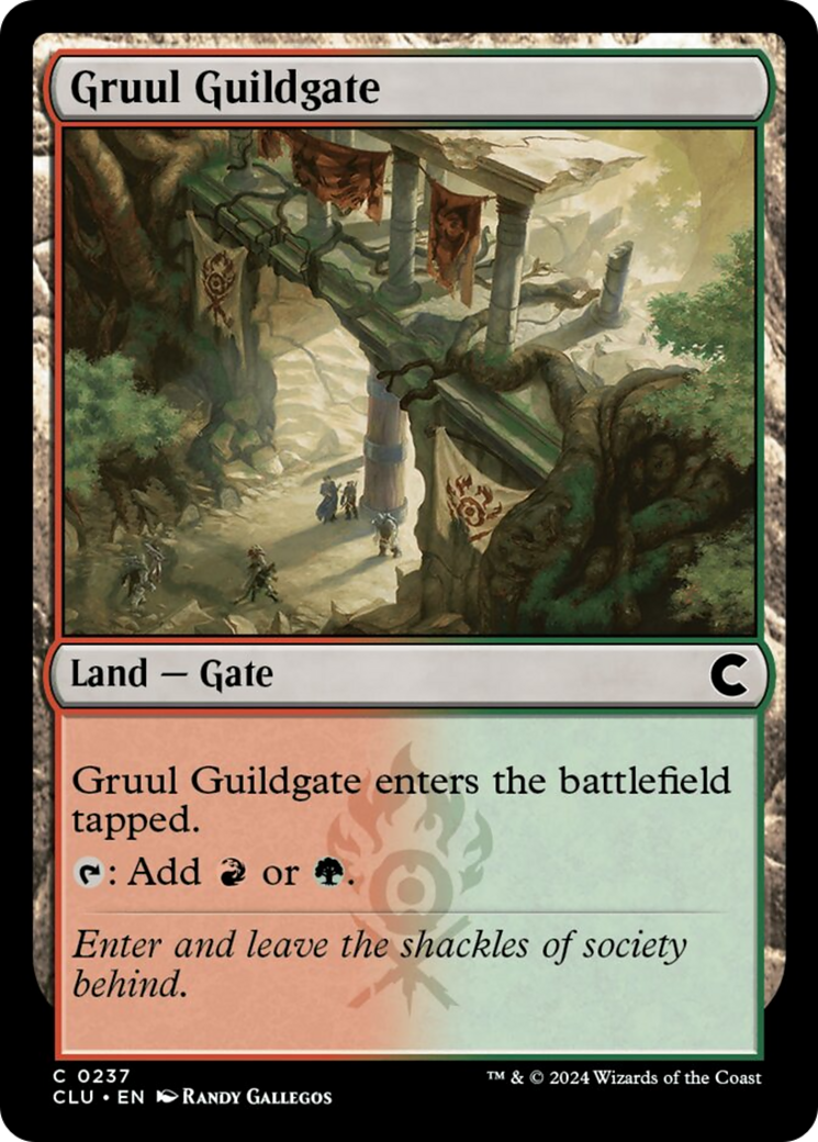 Gruul Guildgate [Ravnica: Clue Edition] | Nerdhalla Games