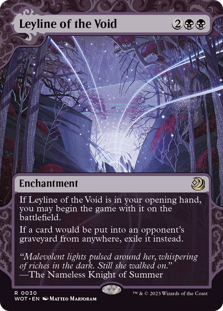 Leyline of the Void [Wilds of Eldraine: Enchanting Tales] | Nerdhalla Games