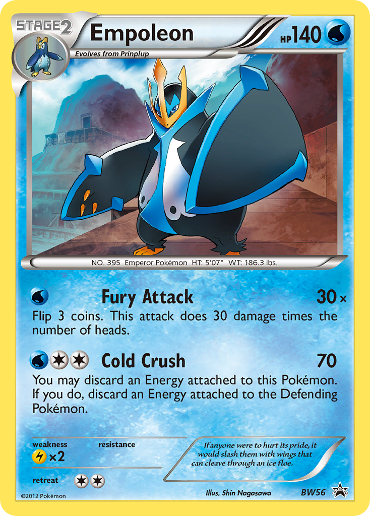 Empoleon (BW56) [Black & White: Black Star Promos] | Nerdhalla Games