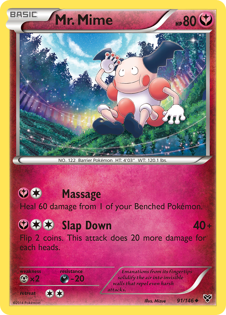 Mr. Mime (91/146) [XY: Base Set] | Nerdhalla Games