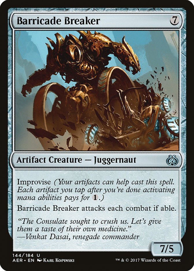 Barricade Breaker [Aether Revolt] | Nerdhalla Games