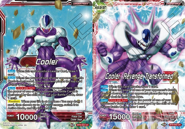 Cooler // Cooler, Revenge Transformed [BT9-002] | Nerdhalla Games