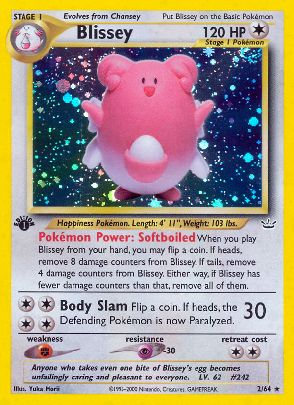 Blissey (2/64) [Neo Revelation 1st Edition] | Nerdhalla Games