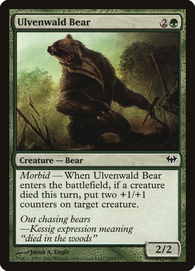 Ulvenwald Bear [Dark Ascension] | Nerdhalla Games