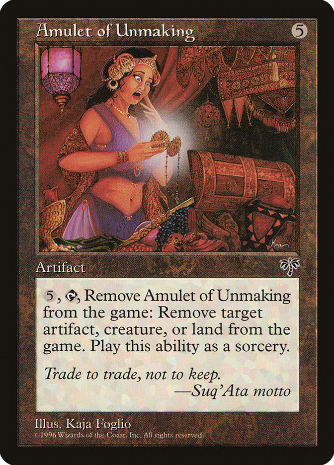 Amulet of Unmaking [Mirage] | Nerdhalla Games