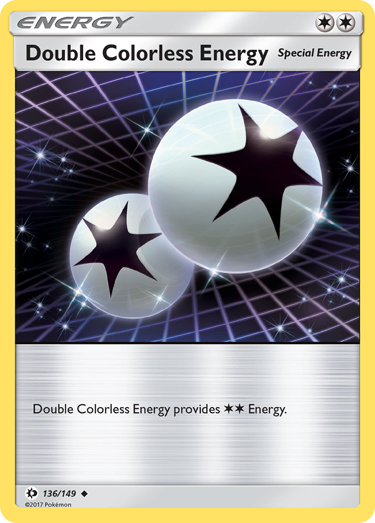 Double Colorless Energy (136/149) [Sun & Moon: Base Set] | Nerdhalla Games