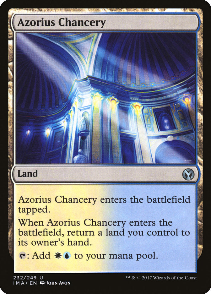 Azorius Chancery [Iconic Masters] | Nerdhalla Games