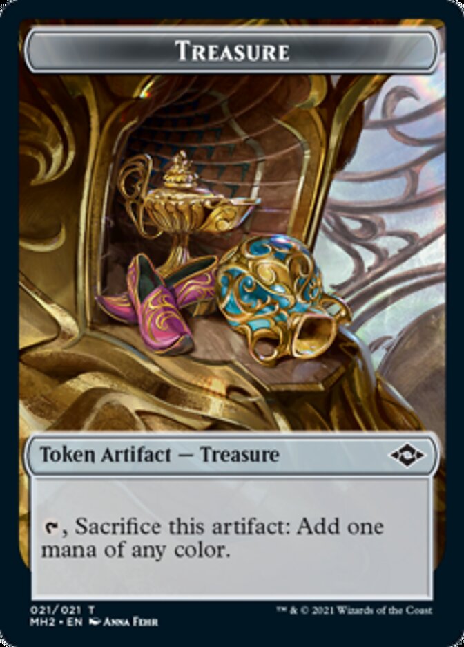 Treasure Token (#21) [Modern Horizons 2 Tokens] | Nerdhalla Games