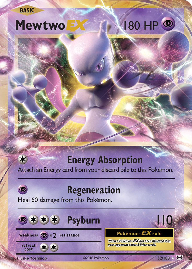 Mewtwo EX (52/108) [XY: Evolutions] | Nerdhalla Games