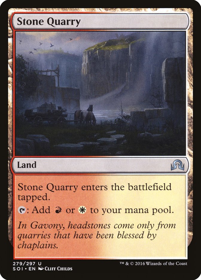 Stone Quarry [Shadows over Innistrad] | Nerdhalla Games