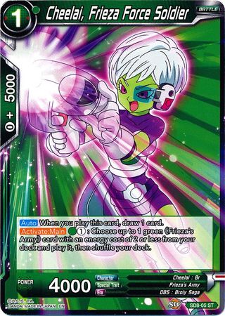 Cheelai, Frieza Force Soldier (Starter Deck - Rising Broly) [SD8-05] | Nerdhalla Games