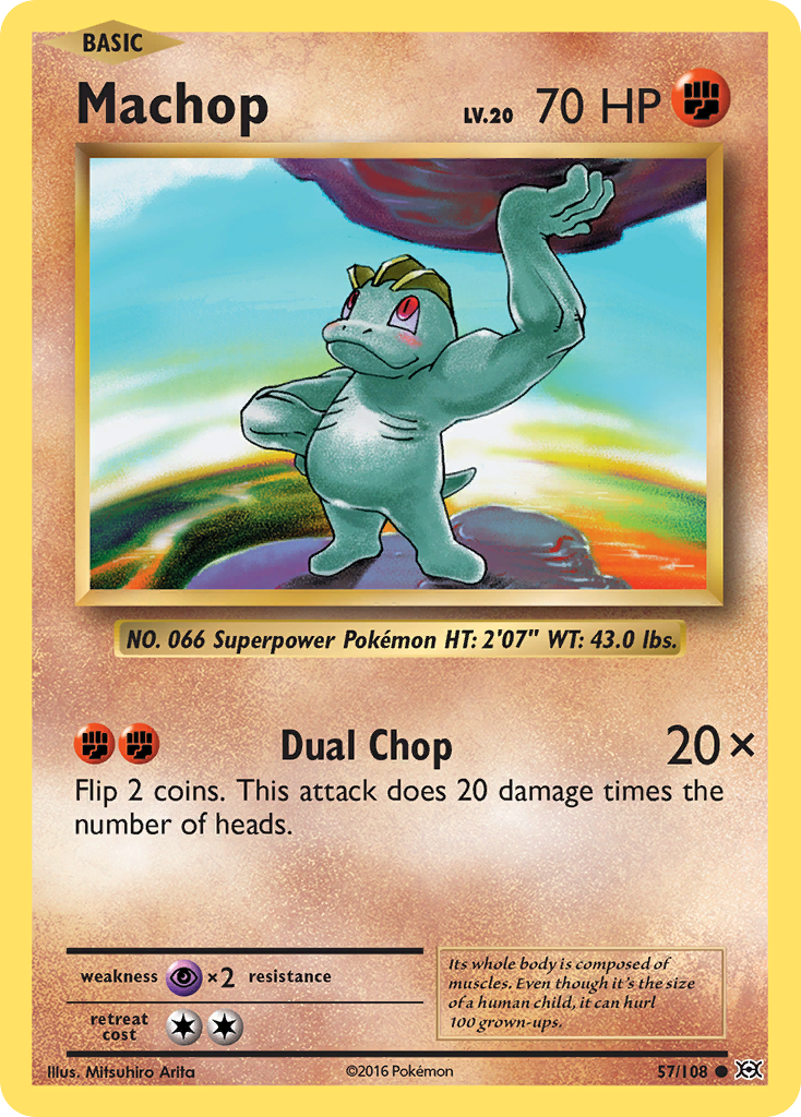 Machop (57/108) [XY: Evolutions] | Nerdhalla Games