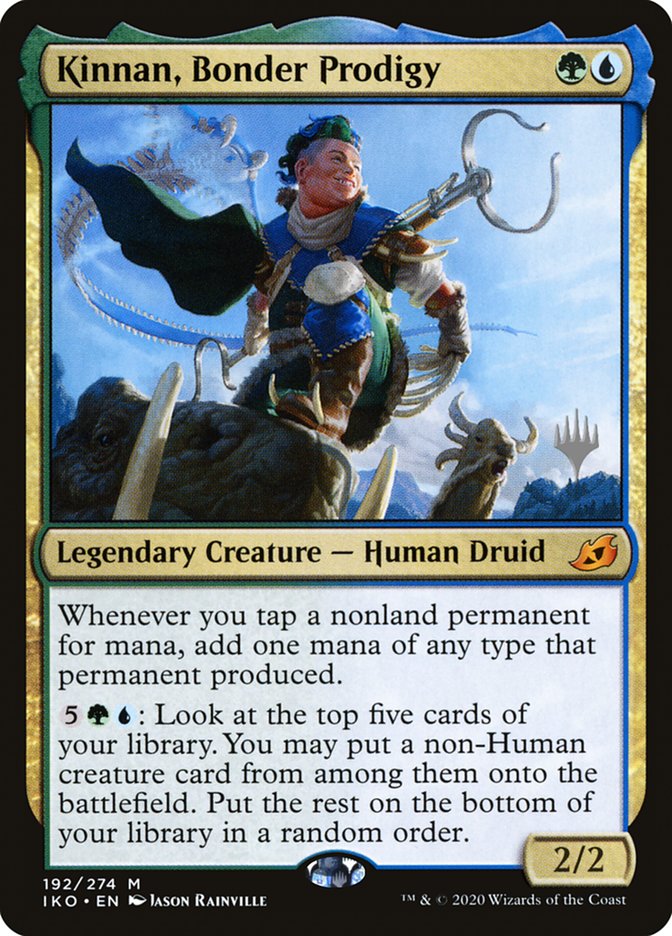 Kinnan, Bonder Prodigy (Promo Pack) [Ikoria: Lair of Behemoths Promos] | Nerdhalla Games