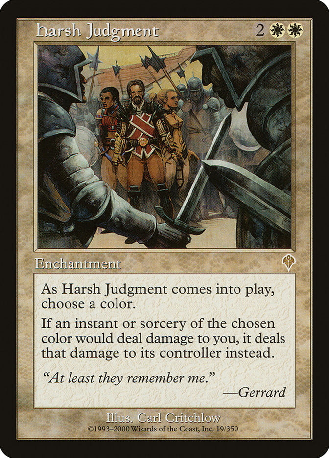 Harsh Judgment [Invasion] | Nerdhalla Games