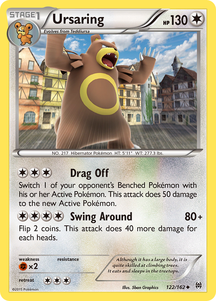 Ursaring (122/162) [XY: BREAKthrough] | Nerdhalla Games