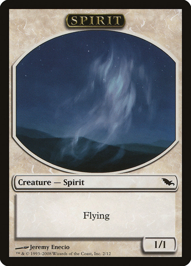 Spirit [Shadowmoor Tokens] | Nerdhalla Games