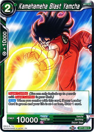 Kamehameha Blast Yamcha [BT7-062] | Nerdhalla Games