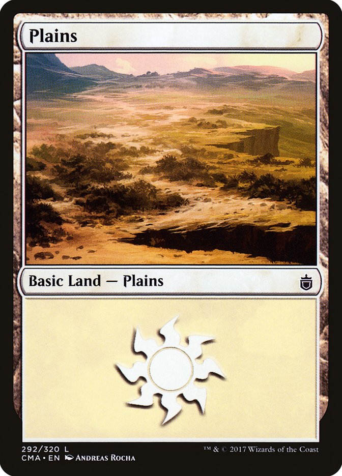 Plains (292) [Commander Anthology] | Nerdhalla Games