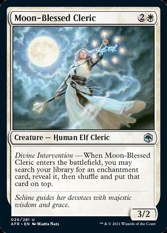 Moon-Blessed Cleric [Dungeons & Dragons: Adventures in the Forgotten Realms] | Nerdhalla Games