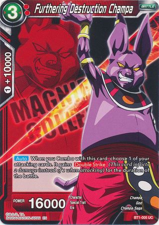 Furthering Destruction Champa [BT1-005] | Nerdhalla Games