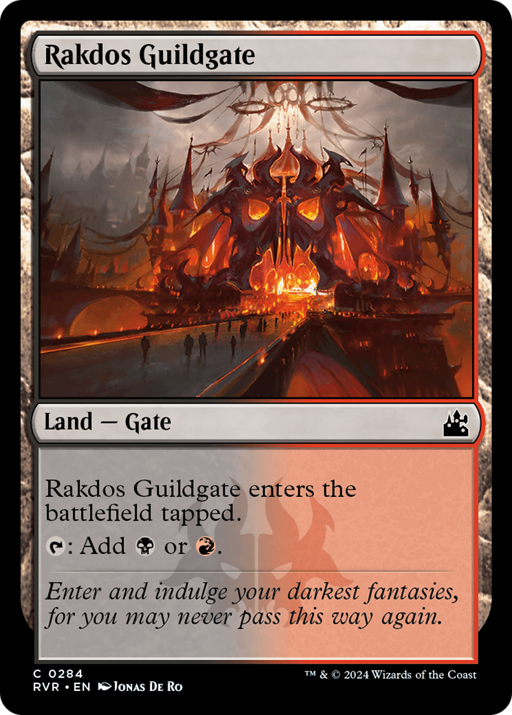 Rakdos Guildgate [Ravnica Remastered] | Nerdhalla Games