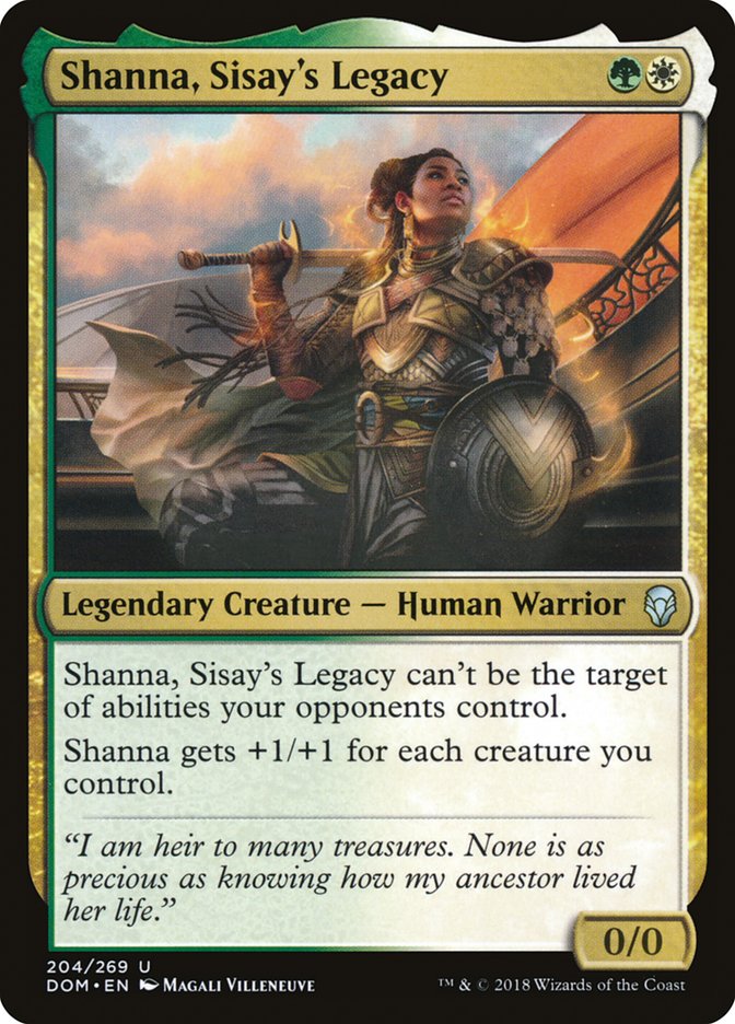 Shanna, Sisay's Legacy [Dominaria] | Nerdhalla Games