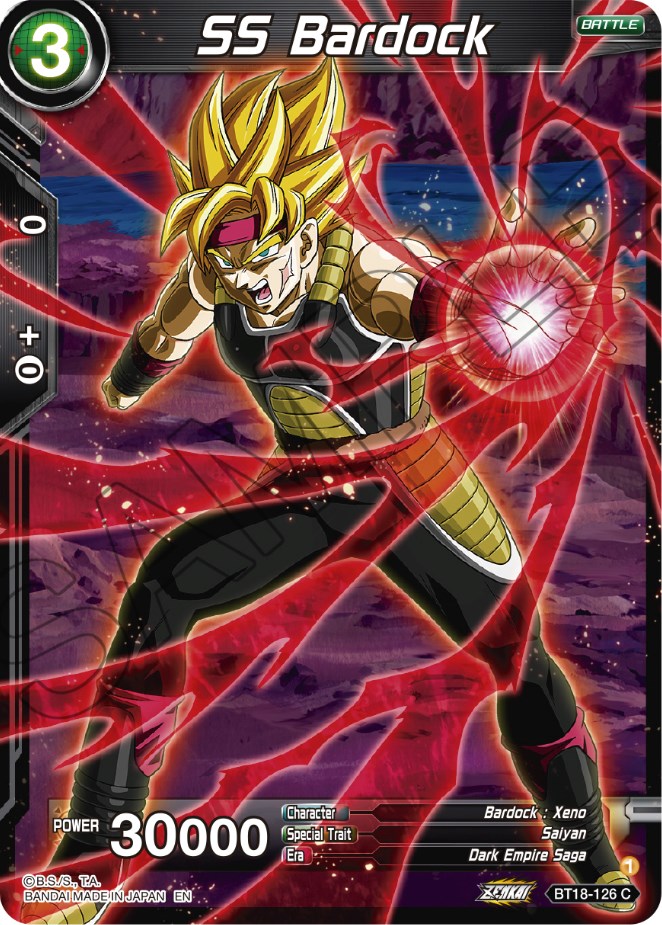 SS Bardock (BT18-126) [Dawn of the Z-Legends] | Nerdhalla Games