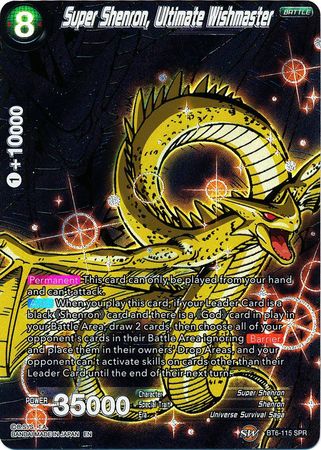 Super Shenron, Ultimate Wishmaster (SPR) [BT6-115_SPR] | Nerdhalla Games