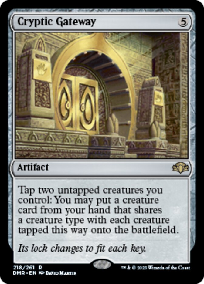 Cryptic Gateway [Dominaria Remastered] | Nerdhalla Games