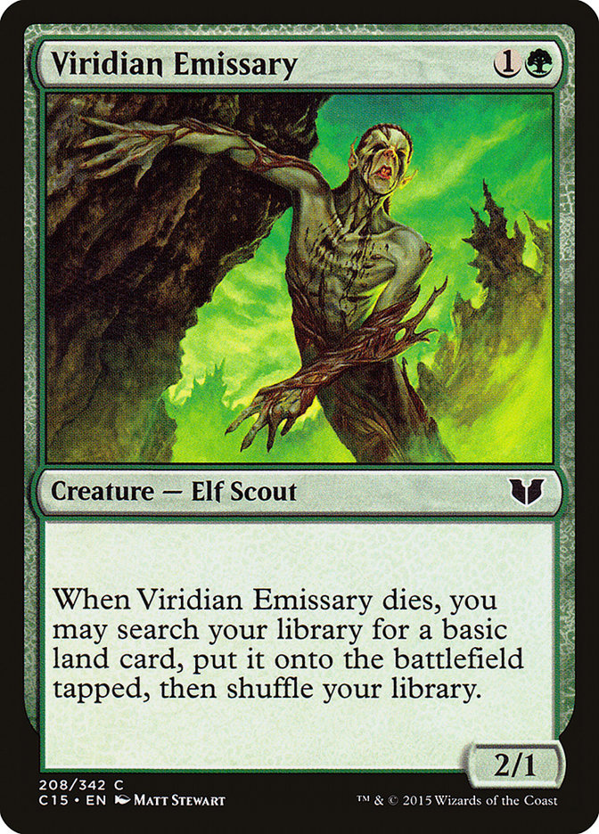 Viridian Emissary [Commander 2015] | Nerdhalla Games