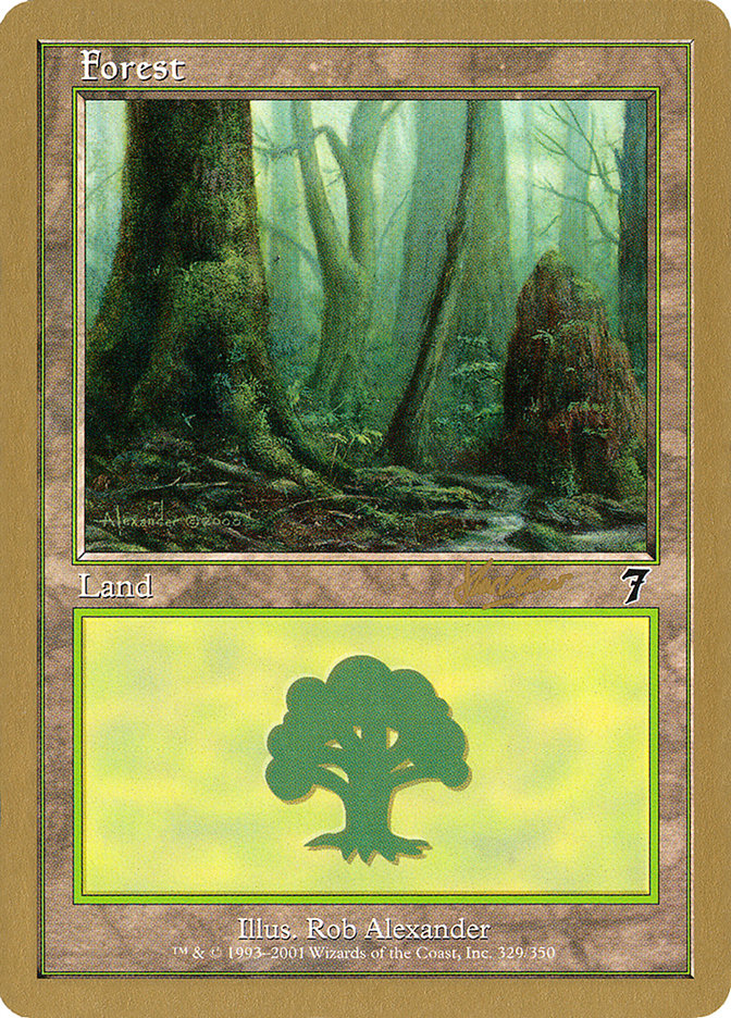 Forest (329) (Sim Han How) [World Championship Decks 2002] | Nerdhalla Games