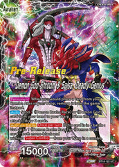 Shroom & Salsa // Demon God Shroom & Salsa, Deadly Genius (BT18-122) [Dawn of the Z-Legends Prerelease Promos] | Nerdhalla Games