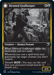 Devoted Grafkeeper // Departed Soulkeeper [Innistrad: Double Feature] | Nerdhalla Games