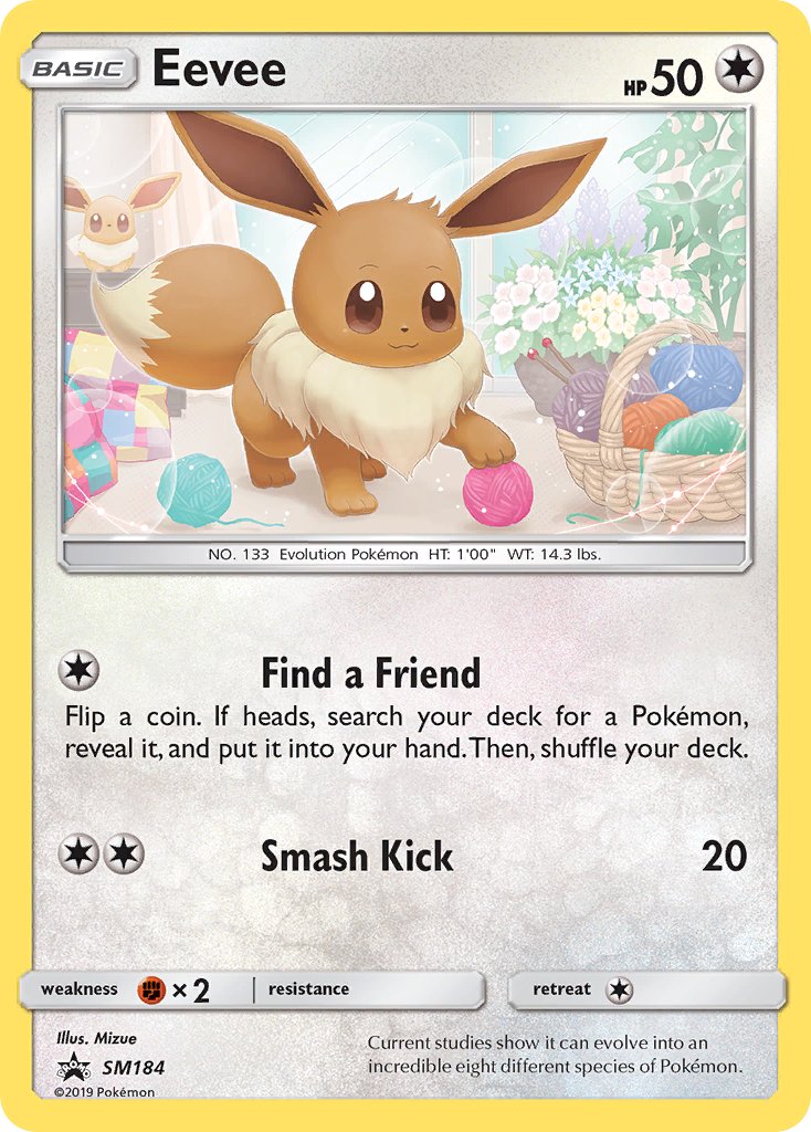 Eevee (SM184) [Sun & Moon: Black Star Promos] | Nerdhalla Games