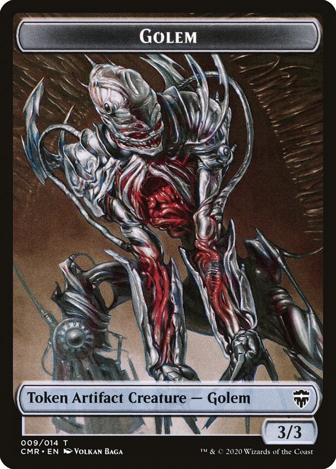 Golem Token [Commander Legends Tokens] | Nerdhalla Games