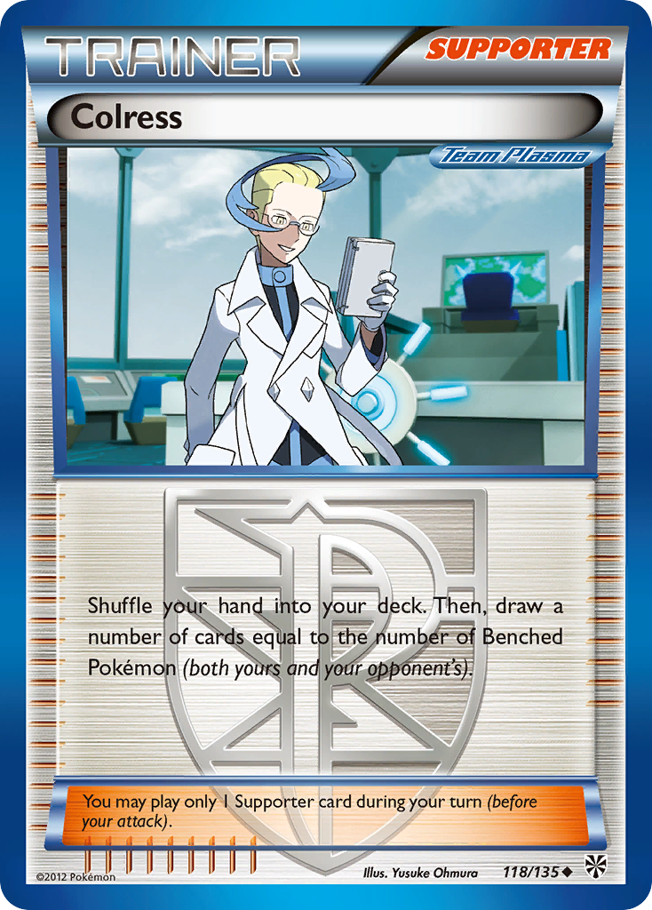 Colress (118/135) [Black & White: Plasma Storm] | Nerdhalla Games