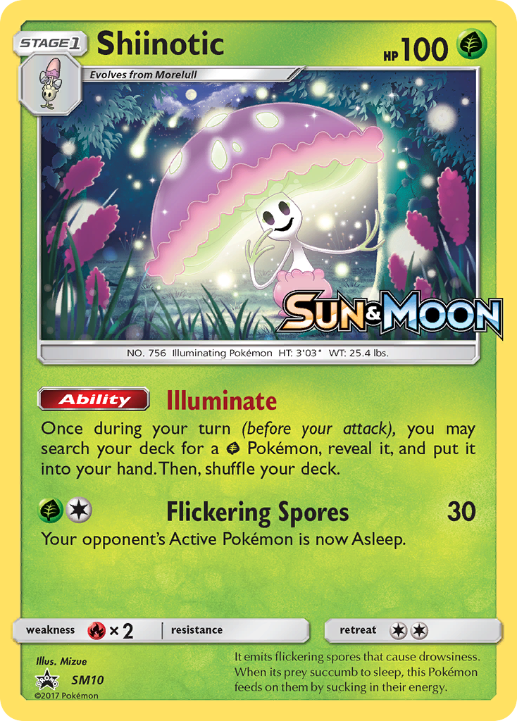 Shiinotic (SM10) [Sun & Moon: Black Star Promos] | Nerdhalla Games