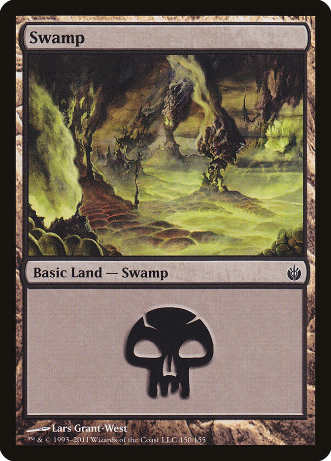 Swamp (150) [Mirrodin Besieged] | Nerdhalla Games